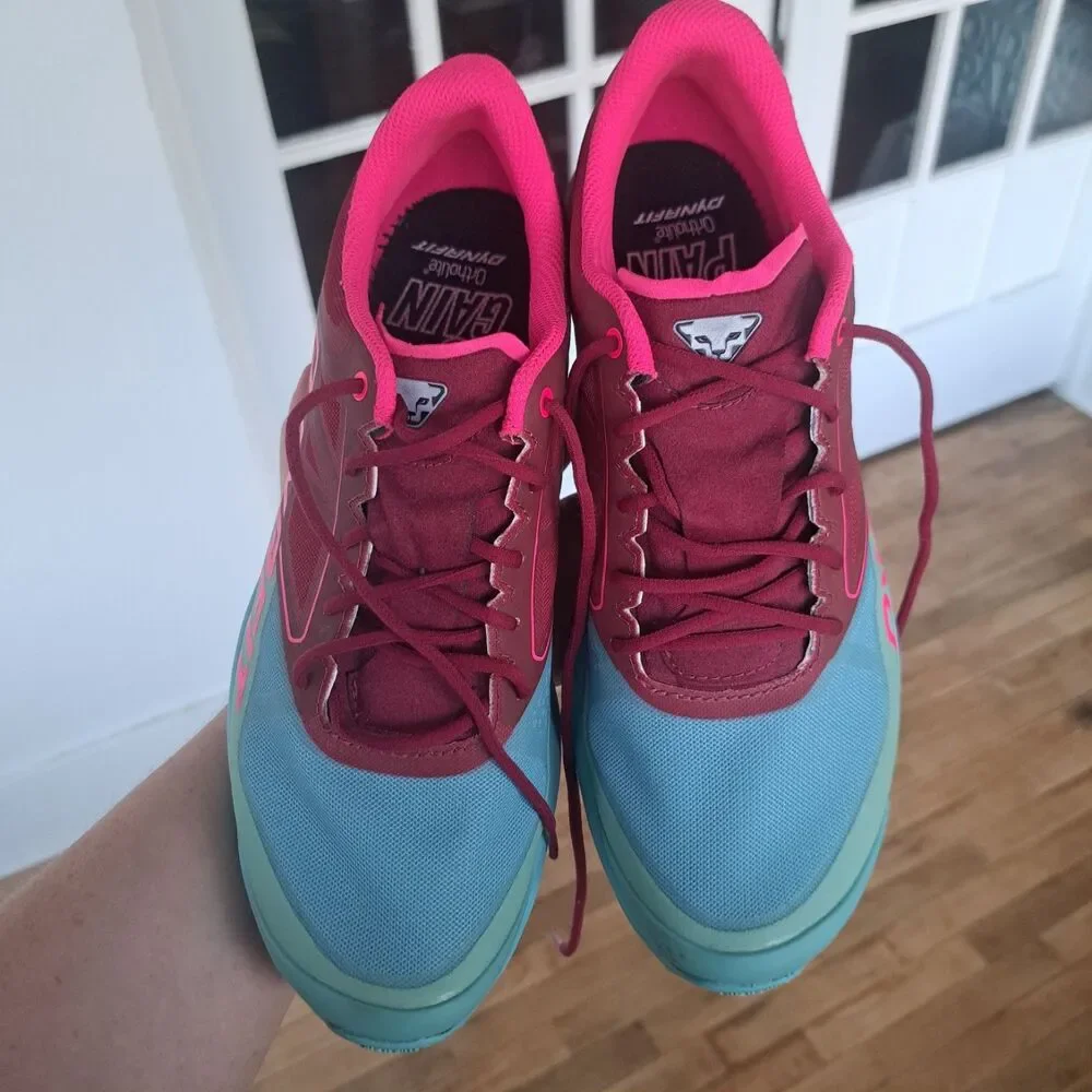 Dynafit Women's Alpine Trail Running Tennis Shoe Beet Pink/Marine Blue Size 11